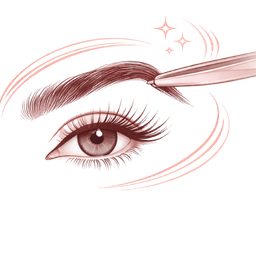 Brow Shaping with Tweezers