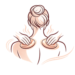 Lava Shell Back, Neck & Shoulders Massage